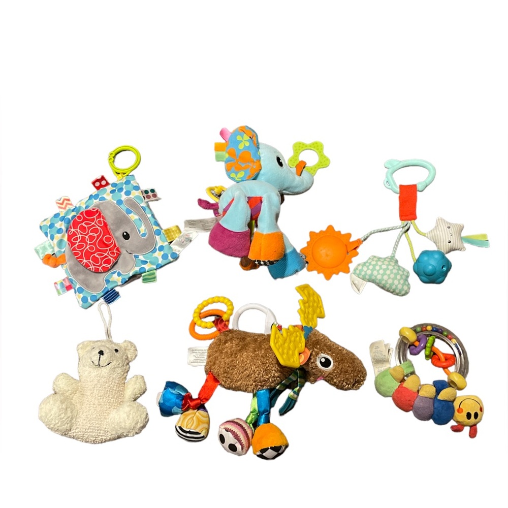 Lot of 6 baby toys